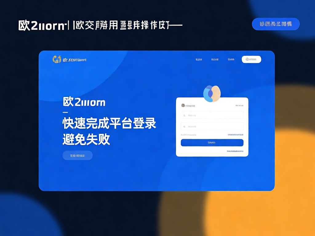 欧交易所登录界面示意图